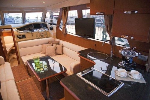 Greenline interior - spacious and comfortable. © North South Yachting http://www.northsouthyachting.com.au